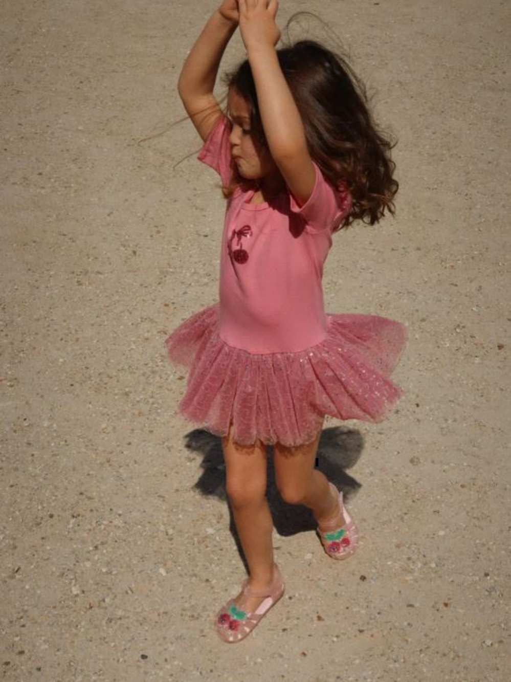 NWT $95 Konges Slojd Ballerina Dress, Strawberry Ice Girls